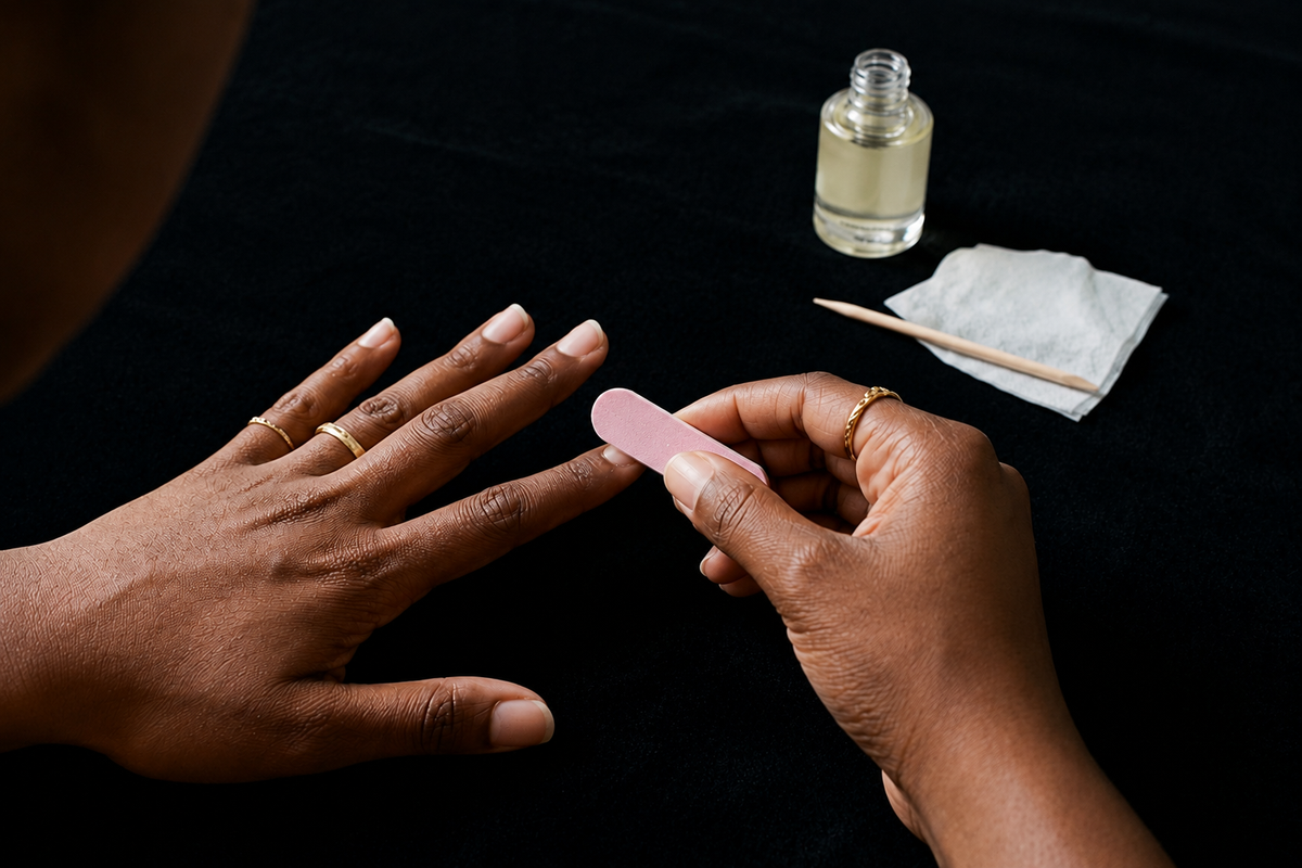 02 Poncer l'ongle
