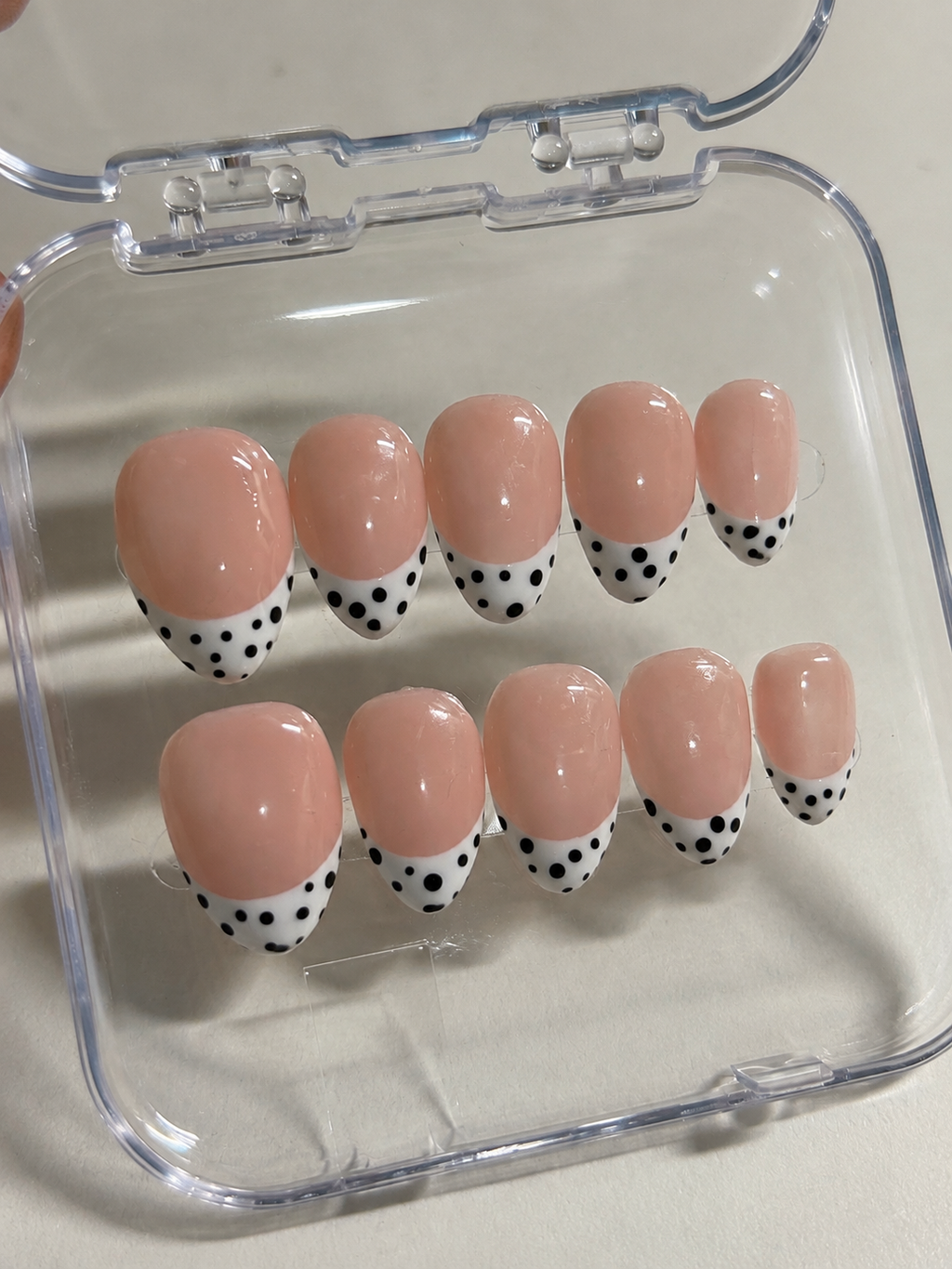 Polka dots french - A la demande