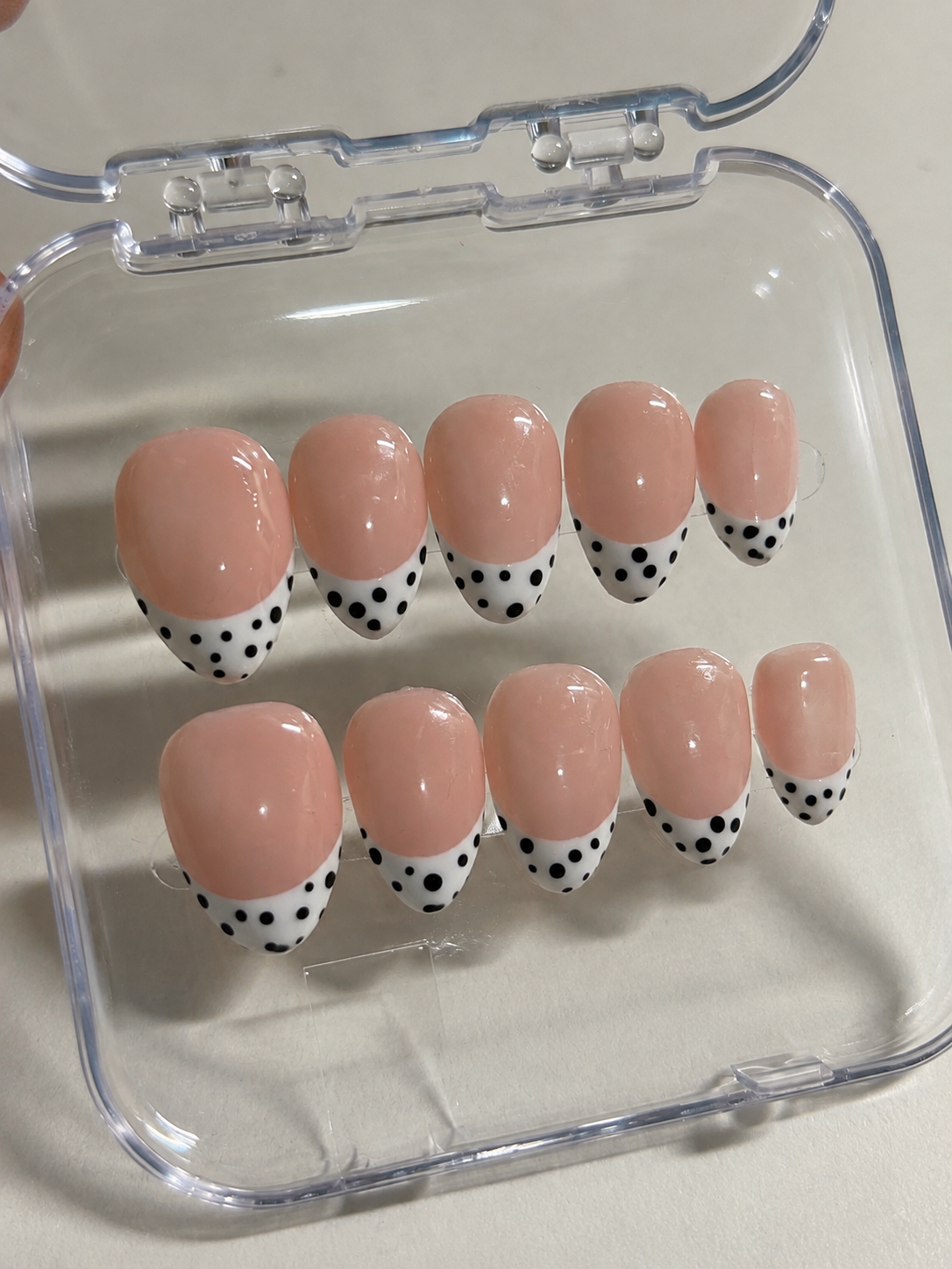 Polka dots french - A la demande