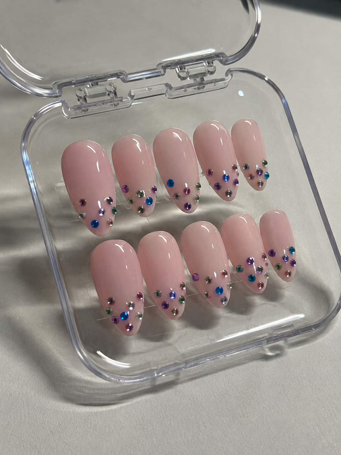 Pink strass